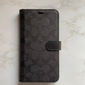 Coach Iphone XsMax wallet phone case